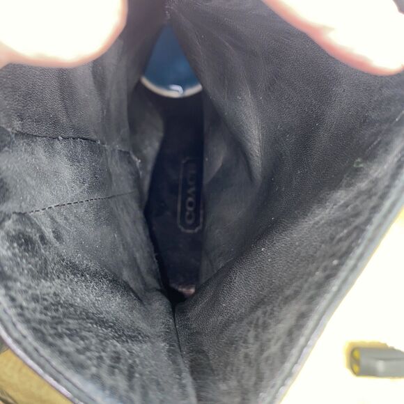 Coach Black Melinda Heeled Boots - Size Women's 8.5 - Picture 9 of 10